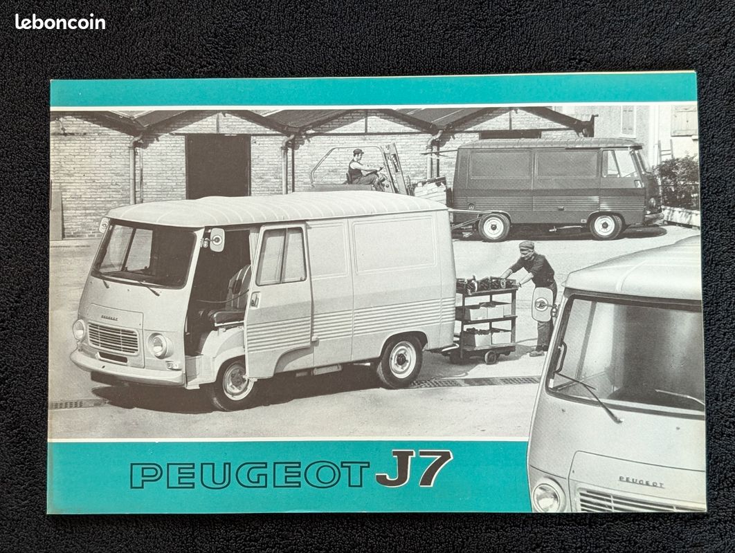 Brochure catalogue PEUGEOT J7 1973 (image 1)