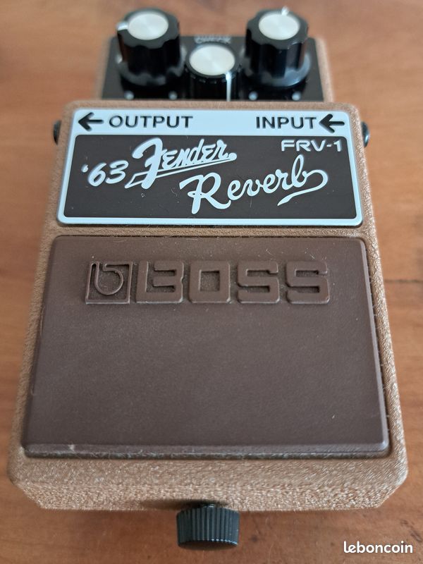 BOSS '63 Fender Reverb FRV-1 - Instruments de musique