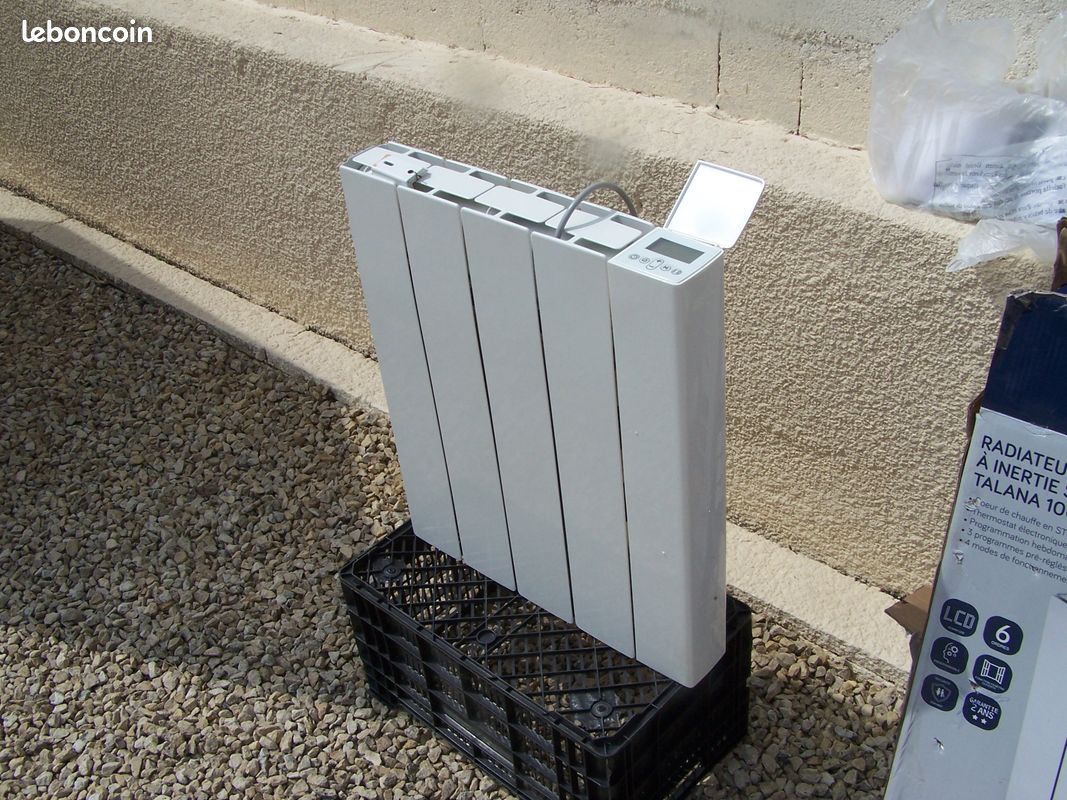 Radiateur électrique Fonte/Alue 750 w (image 1)
