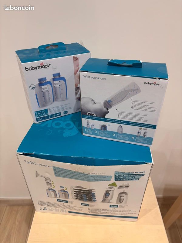 Kit tire-lait Babymoov Twist Starter Kit (image 5)
