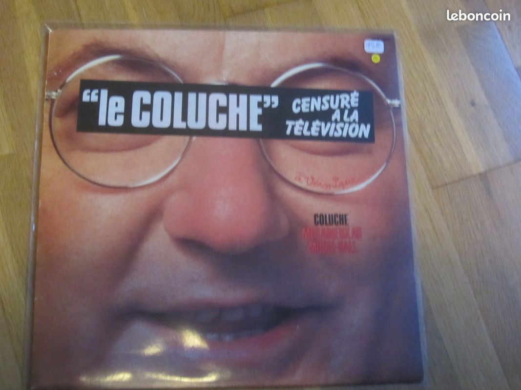 COLUCHE Censuré à la TV 33t (image 1)