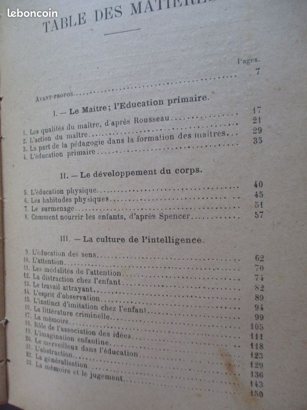 Manuel de préparation au Certificat d'Aptitude Pédagogique 1ère partie/ épreuve écrite/1920 / Augé et Bain (image 5)