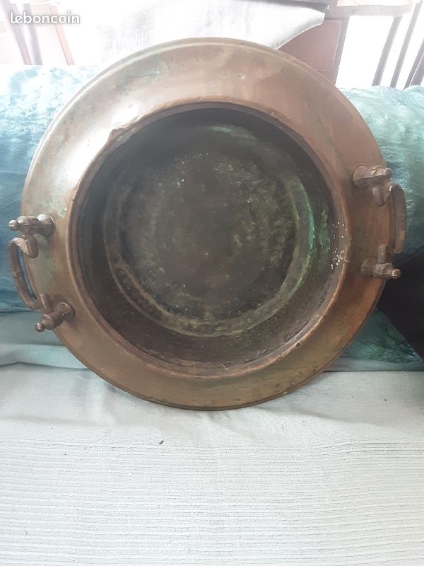 Vends brasero cuivre décoration (image 1)