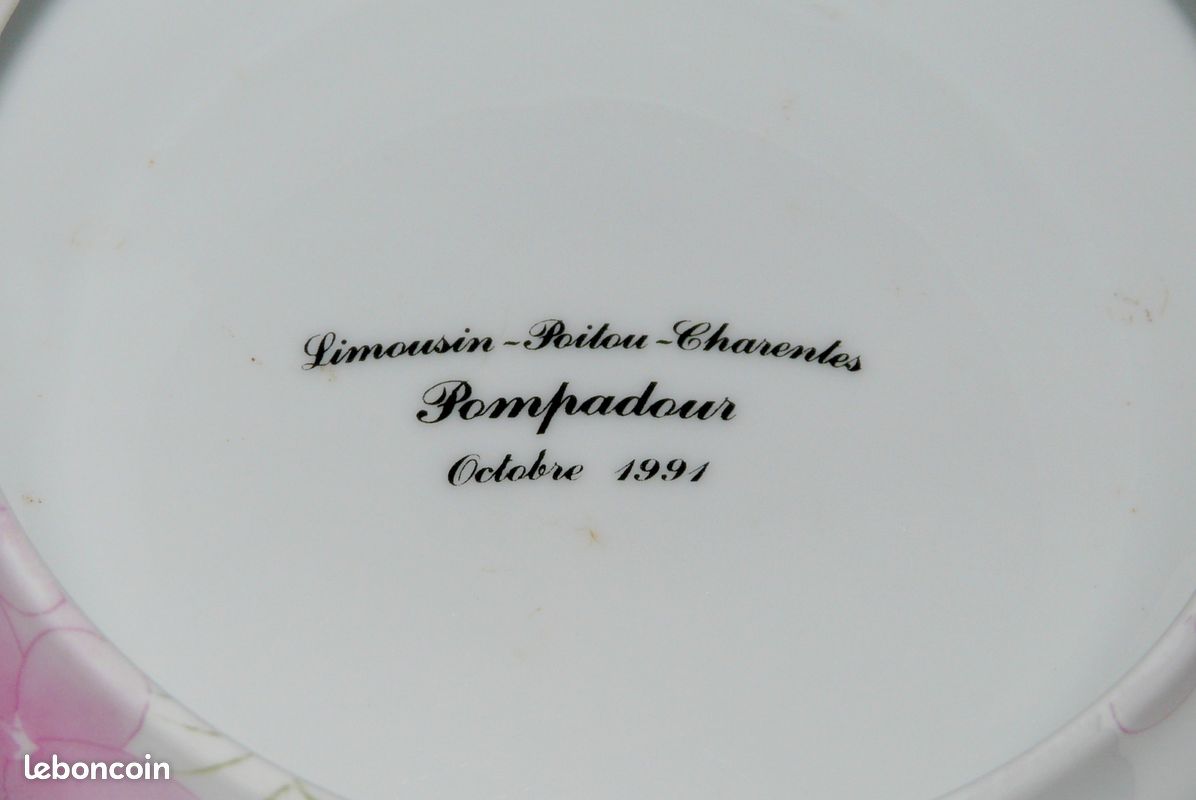 Boite à bijoux en porcelaine de Limoges PASTAUD (image 3)