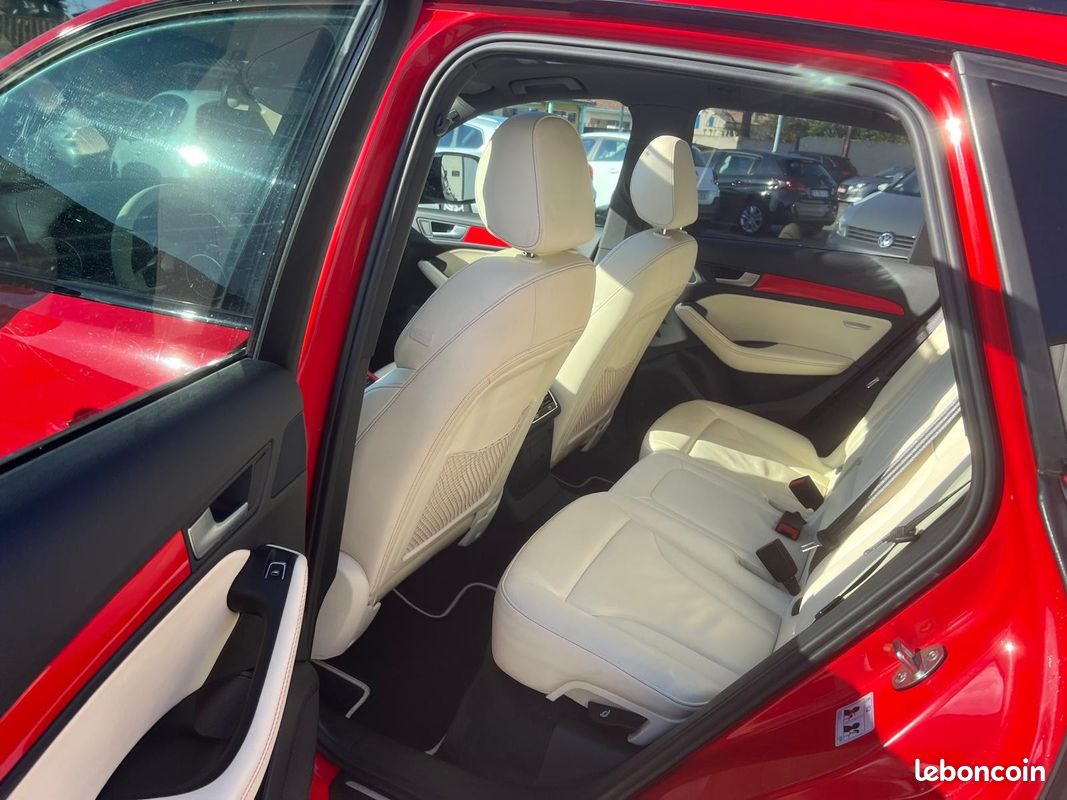 AUDI SQ5 V6 3.0 BiTDI 313 Quattro Tiptronic 8*audi exclusive full *rouge *ETAT EXCEPTIONNEL (image 9)