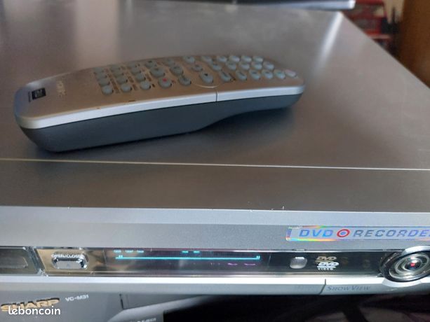 MAGNÉTOSCOPE SHARP VC-MH76 Super VHS S-VHS / Cassette K7 VCR / 6 Têtes ( VCMH76) EUR 239,99 - IT