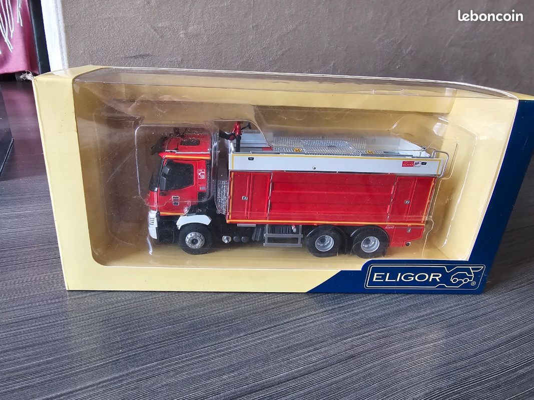 Mini Catalogue Dépliant Eligor 1/43 Pompiers Police 1985 - Occasion