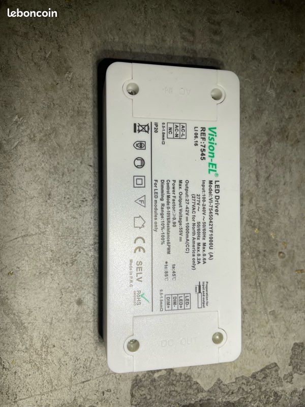 Alimentation LED dimmable (image 1)