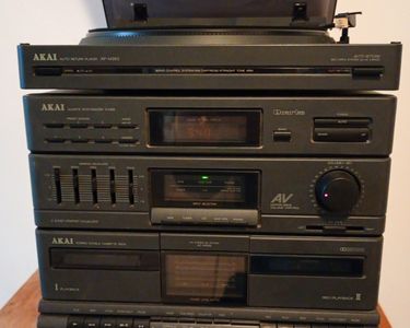 Platine Vinyle AKAI AP-M393 - En Parfait état De Fonctionnement - Livrée Avec Adaptateur 12V - Occasion Vérifiée En Vidéo