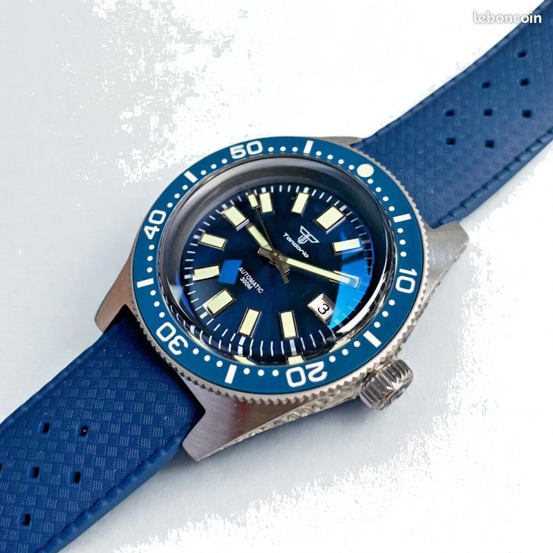Montre de Plongée Automatique Tandorio 41mm Style 62MAS - NH35A - 300M (Neuve) (image 5)