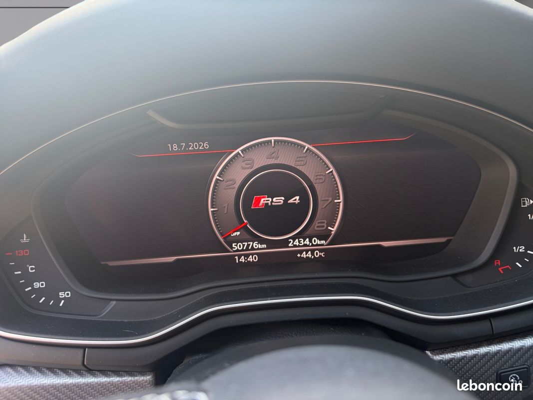 AUDI RS4 B9 2.9 TFSI 450 QUATTRO 450Ch Garantie 12 mois (image 14)