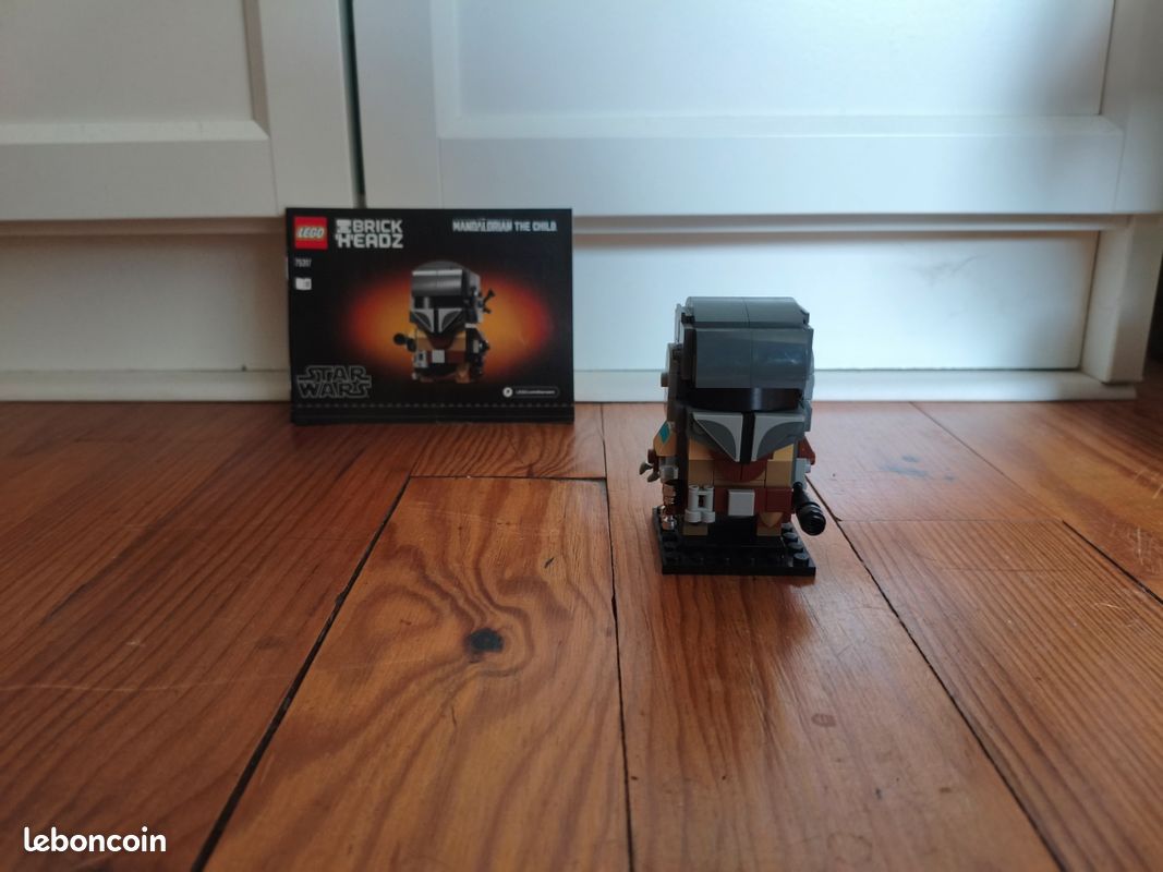 Lego brick headz Mandalorian (image 2)