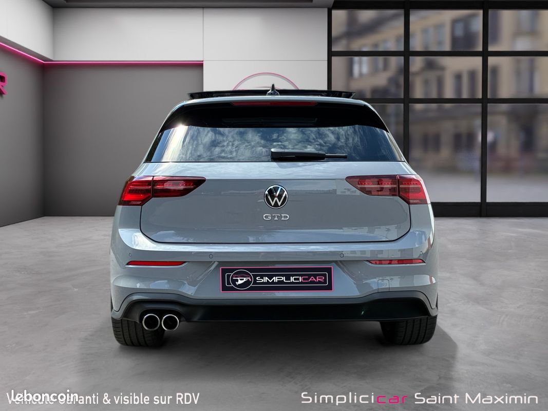 VOLKSWAGEN GOLF VIII 2.0 TDI 200 GTD DSG 200Ch Garantie 12 mois (image 6)