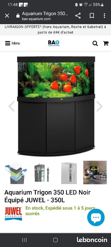 Aquarium Trigon 350l (image 1)