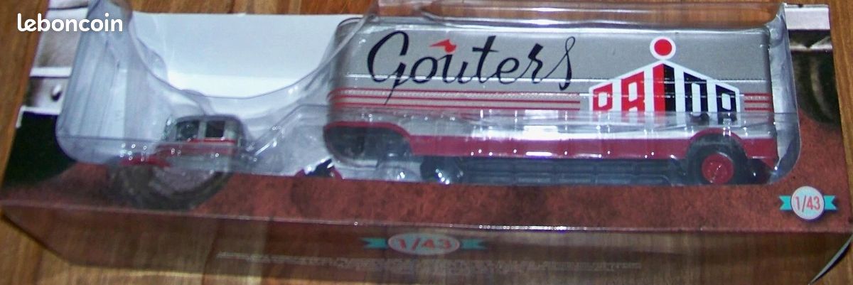 Berliet TLR 10 Camion-atelier RATP – MAP 1/43 – Résine – Occasion En Boîte