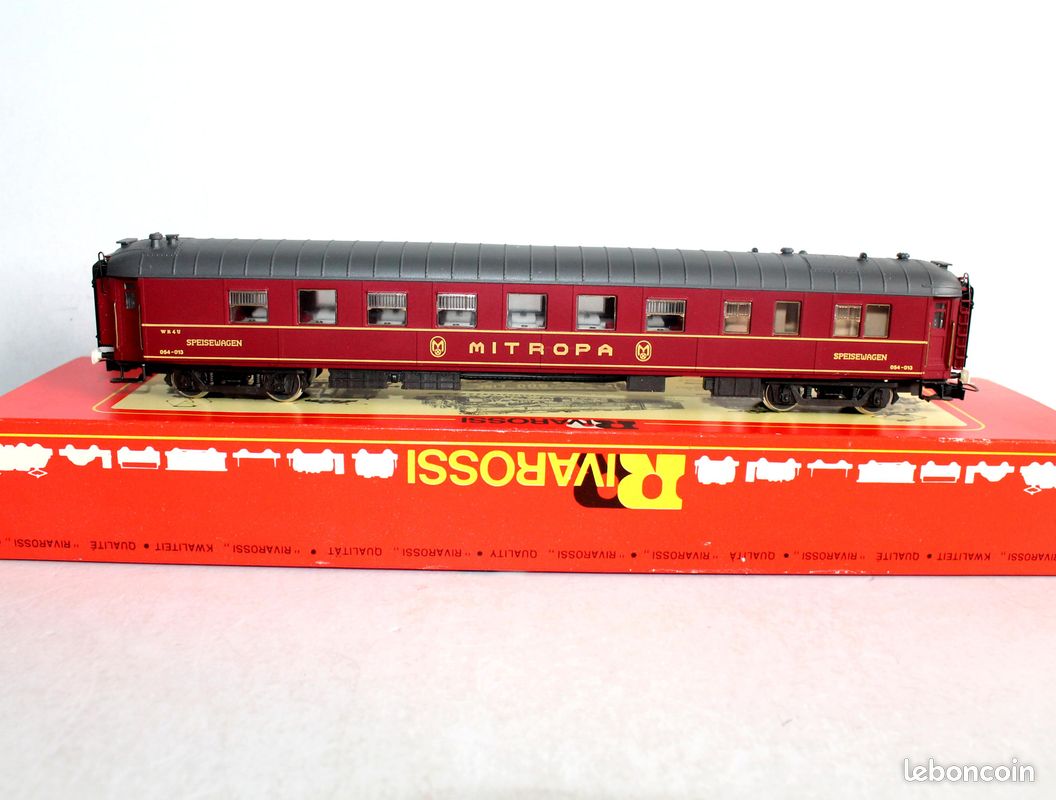 Deux Wagons Panoramiques HO Rivarossi / Athearn - Avec Boîtes D'origine