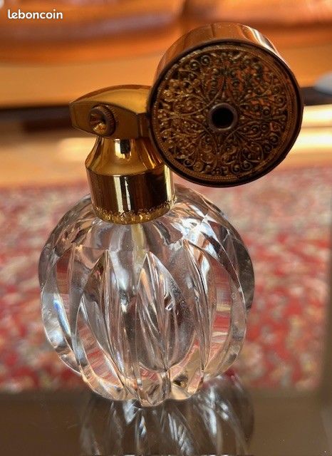 Vaporisateur De Parfum Ancien Marcel Franck – Cristal – Années 1950 – Vide