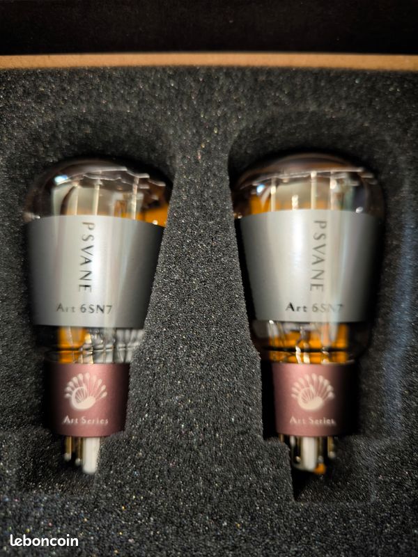 Tubes PSVANE 6SN7GT ART T3 matched paire (image 1)