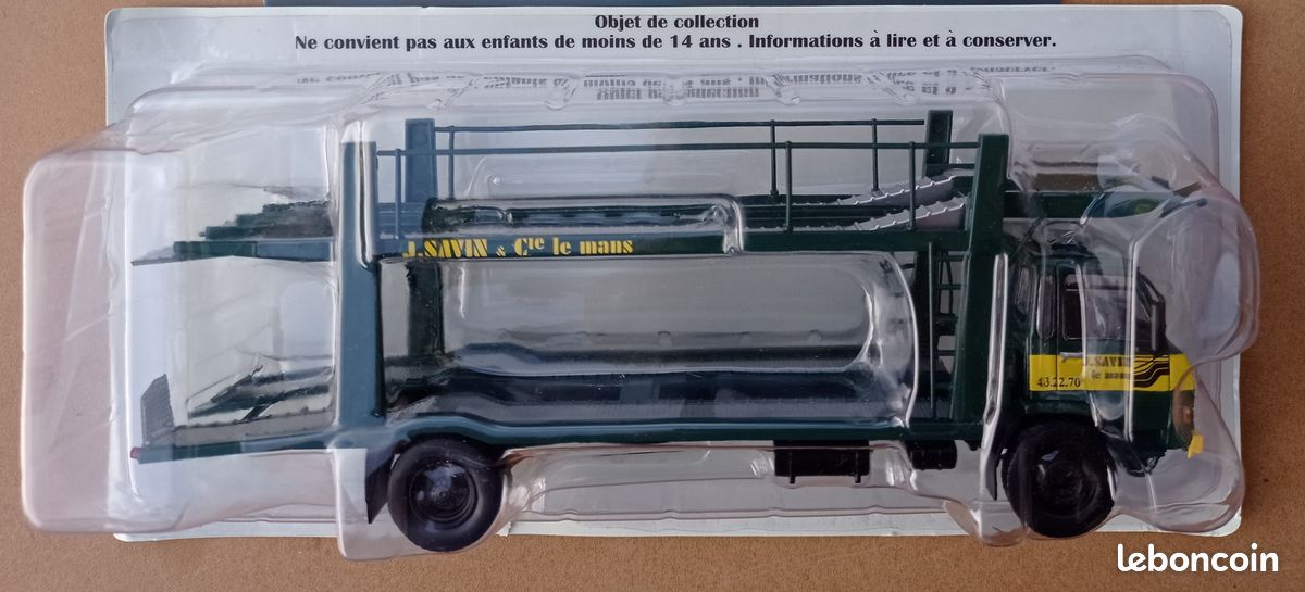 LBS (FRANCE) BERLET GRH 230 6x4 Fourgon 'RANK XEROX' 2 tons de blanc A