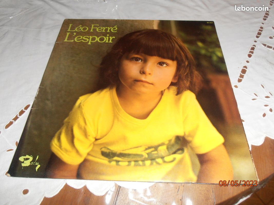 Disque 33 tours Léo Ferré l'espoir (image 1)
