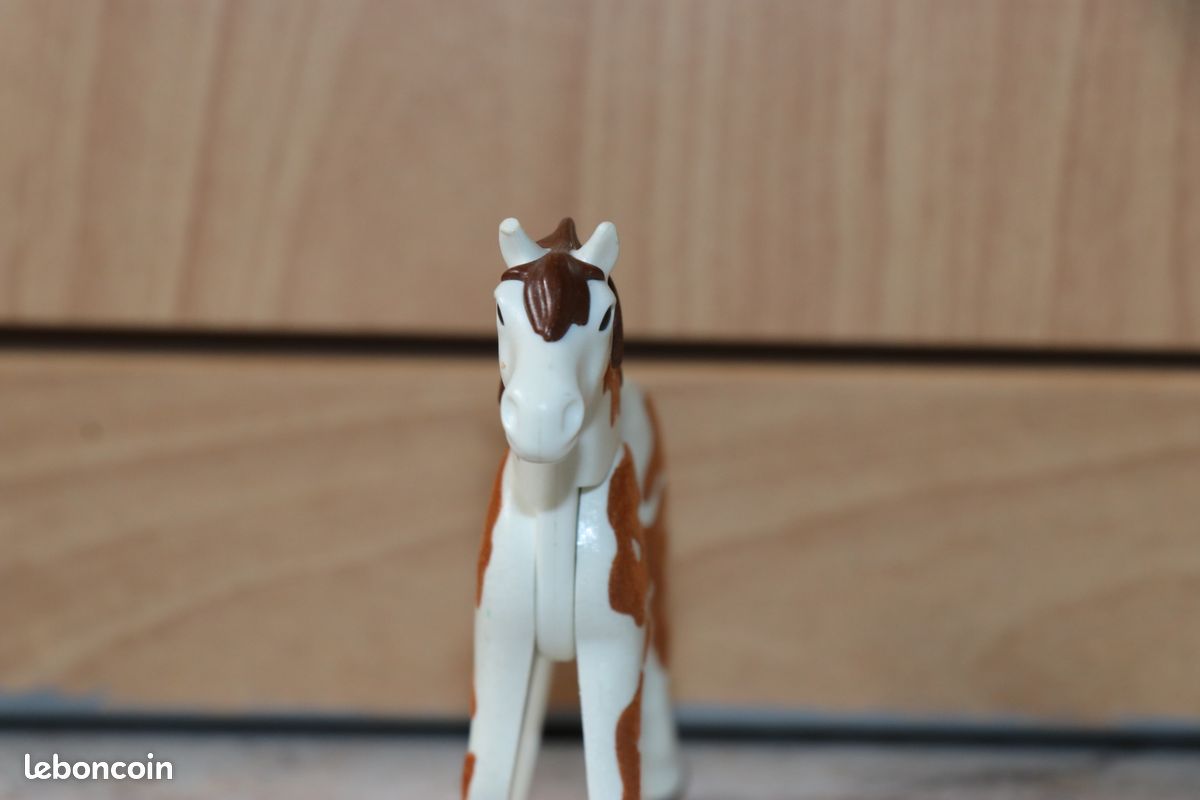 Playmobil cheval tâches velours (image 2)
