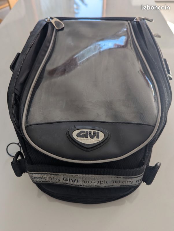 Sac De Réservoir GIVI Tanklock 21L Extensible - Pour Moto Enduro