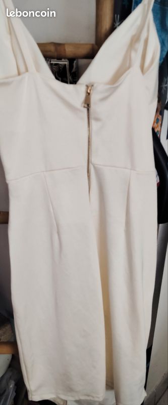 Robe blanche mariage soirée mode (image 6)