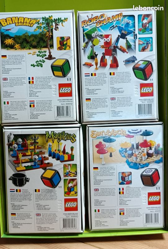 Lot de 4 boîte Lego (image 2)