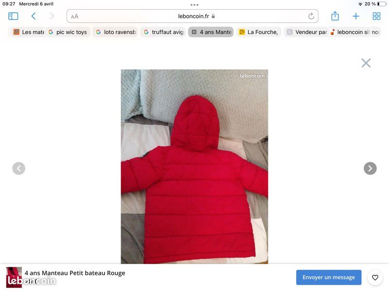 4 ans manteau petit bateau (image 2)