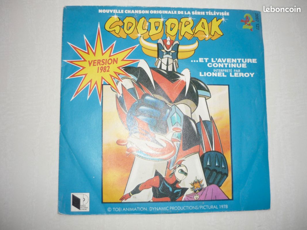 LOT de 5 45T Goldorak (image 5)