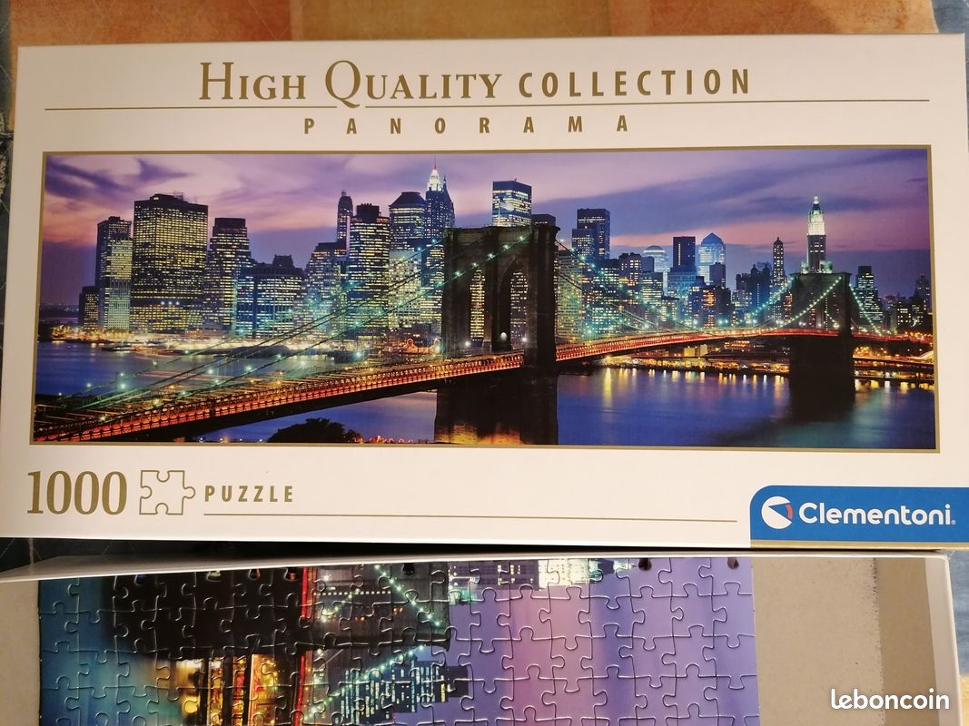 Puzzle Panorama New-York Clementoni (image 1)