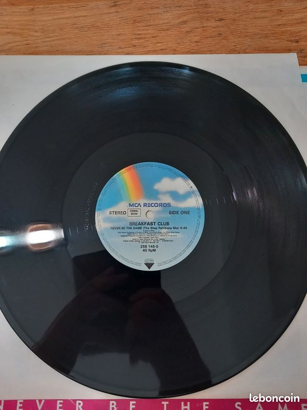 Maxi single vinyle Breakfast club never be the same (image 7)
