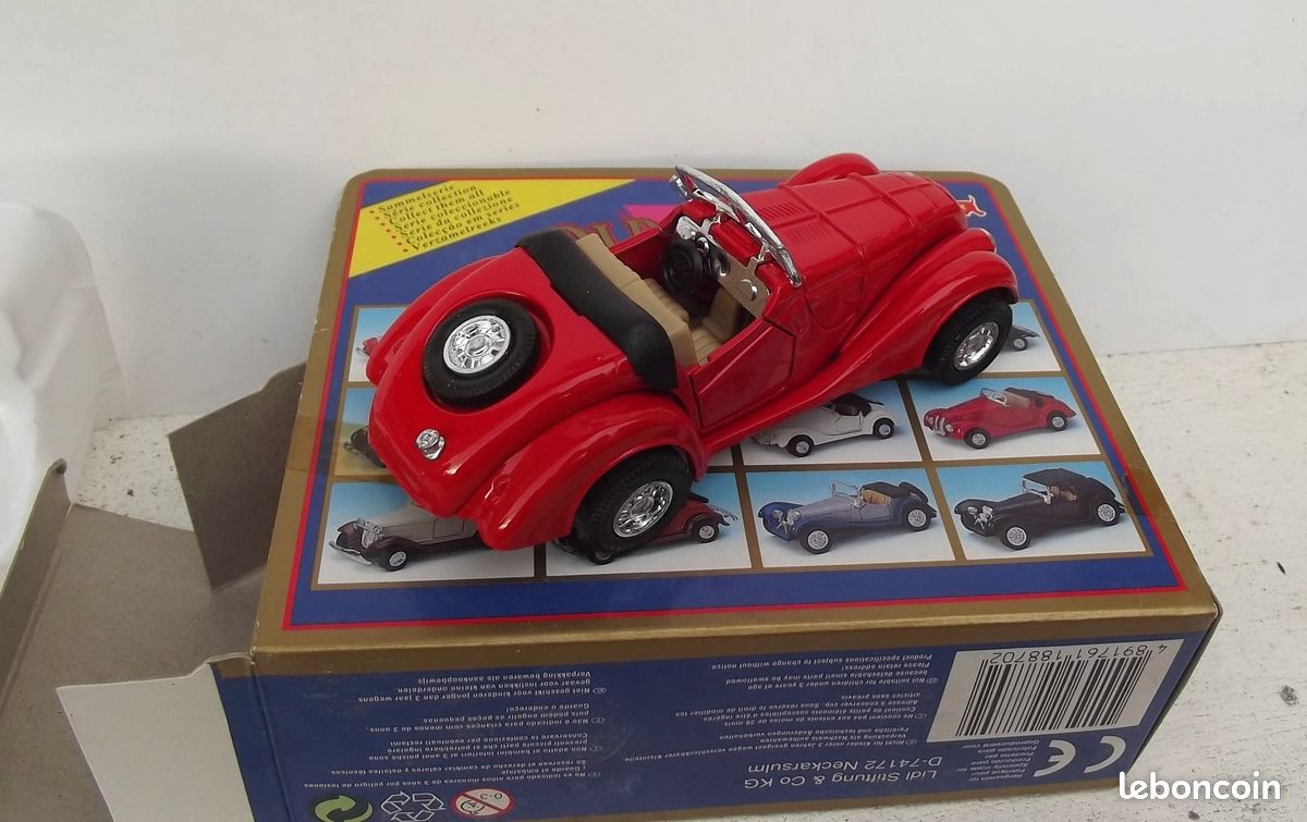 BMW 328 1936 Old Timer à friction 1:36 modèle 8 (image 4)