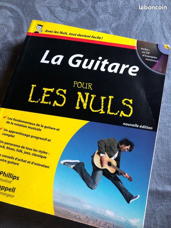 Livre la Guitare pour les nuls et cd (image 2)