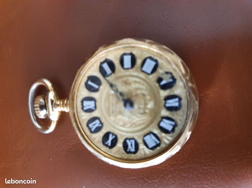 Lot De 2 Montres Gousset En Métal (montres De Poche) - Mécaniques, Ne Fonctionnent Pas - Pour Pièces Détachées Ou Décoration