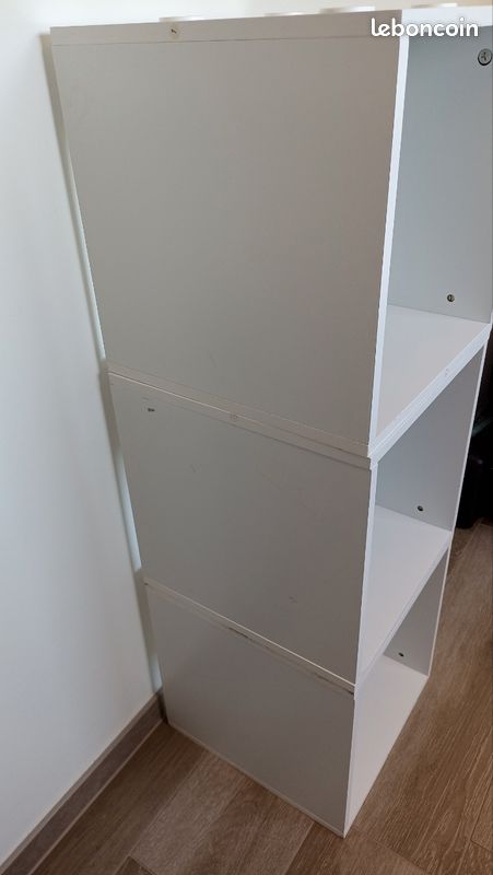 Cube empilable de rangement X3 (image 4)