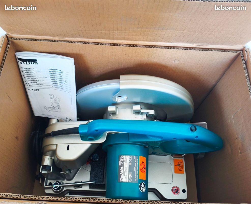 Tronçonneuse à métaux MAKITA LC1230N – 305 mm / 1750 W – Neuve (image 7)