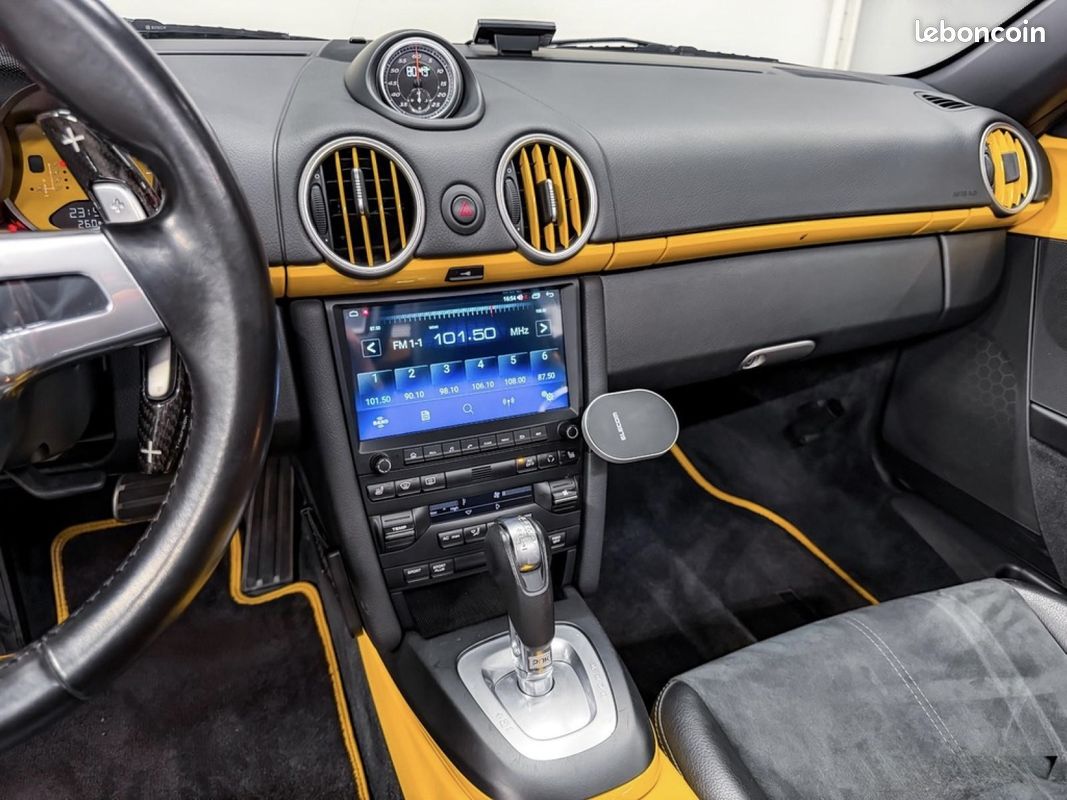 Porsche Boxster 987 2.9 PDK 255 ch Sport Chrono + Yellow speed + Sportdesign (image 13)