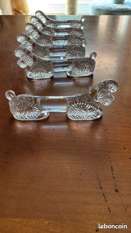 Set de 2 photophores à bosses en verre multicouleur 14x14x17 cm - Maison