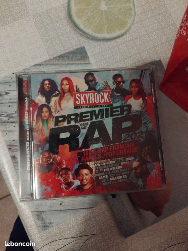Cd skyrock premier sur le rap 2021 (image 1)
