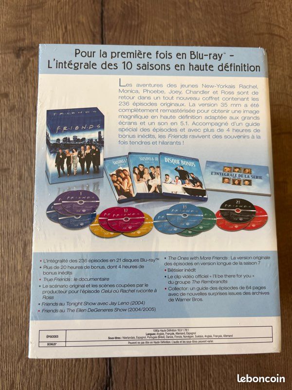 Intégrale blu-ray Friends NEUF (sous blister) (image 2)