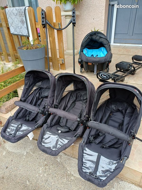 Poussette triple Trippy Équipement bébé