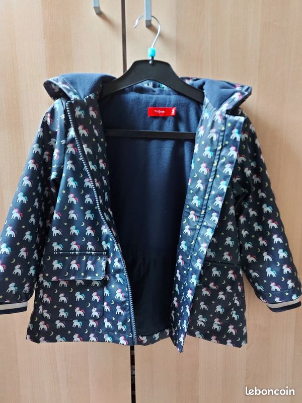 Veste imperméable fille 4 ans (image 1)
