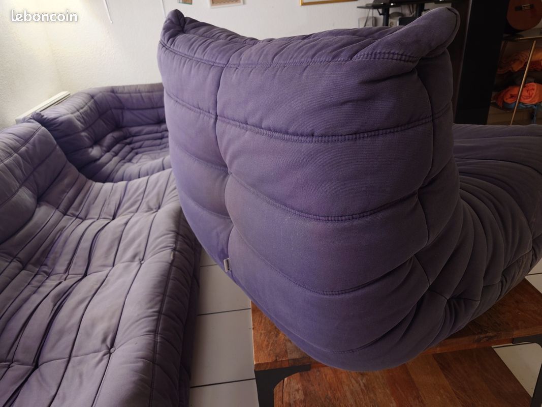 đïžÂ Ensemble LIGNE ROSET Togo Grande banquette + Angle + Chauffeuse, đ đș (image 14)