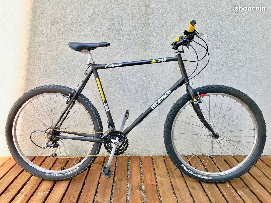 Mountain Bike Vtt Decathlon 340 Rockrider 340 Velo Fluo Decathlon