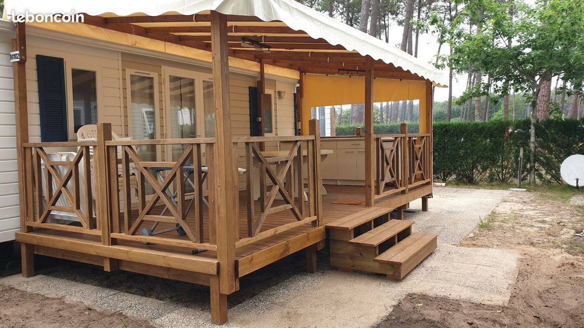 Location mobil home 6 personne mimizan 40 piscine clim libre juillet aout (image 6)