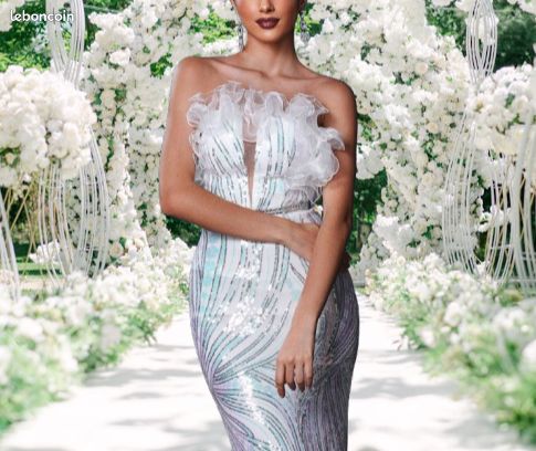 Robe soirée Mariage T 38 (image 7)