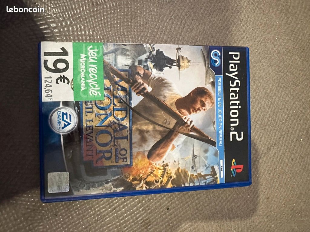 Medal of honor Soleil Levant Playstation 2 (image 1)