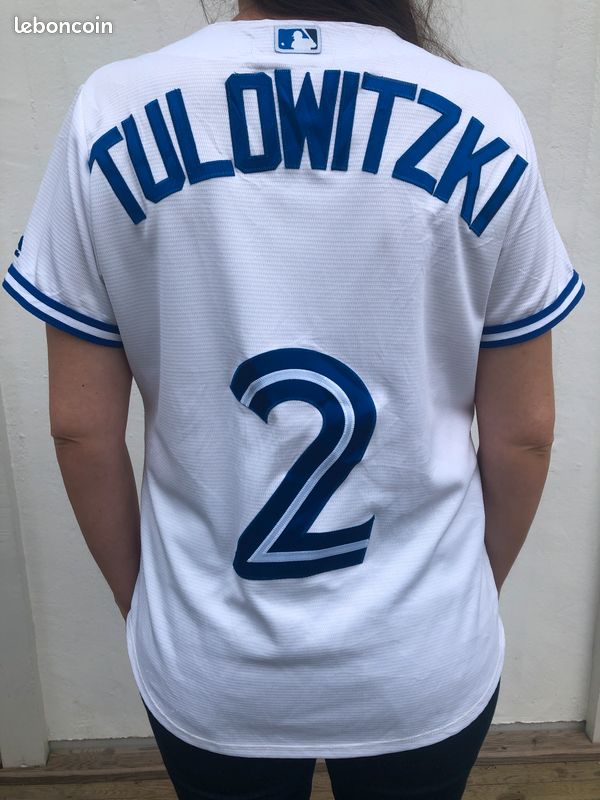 Maillot Majestic Blue Jays Toronto MLB taille L femme (image 2)