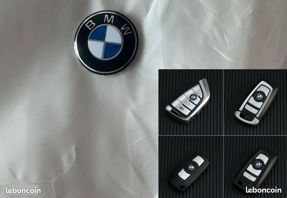 Deux petits logos BMW de clefs NEUFS (image 2)